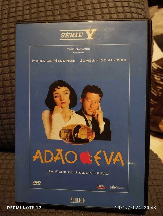 DVD - Adão e Eva - Maria de Medeiros/ Joaquim de Almeida