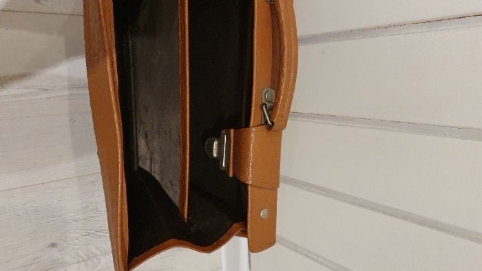 Aktówka skórzana męska