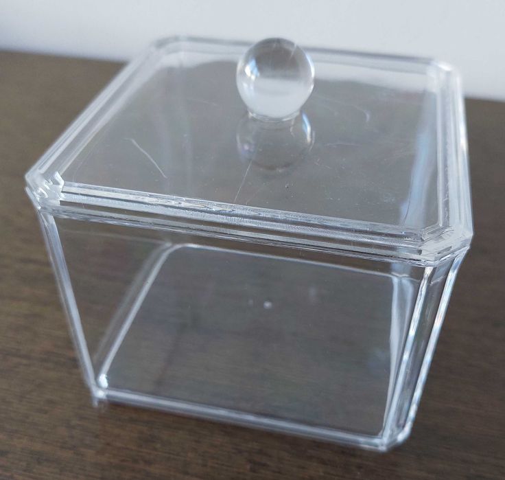 Nowy organizer na kosmetyki, patyczki, biżuterię z małym defektem