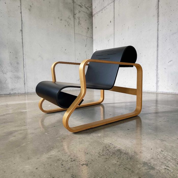 Fotel replika Alvar Aalto Paimio lata 30 | vintage design modernizm