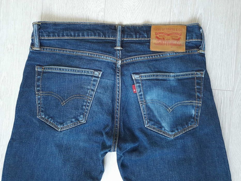 Spodnie jeansy męskie Levi's Strauss 511 W32 L34 pas 81-83 cm dł.102