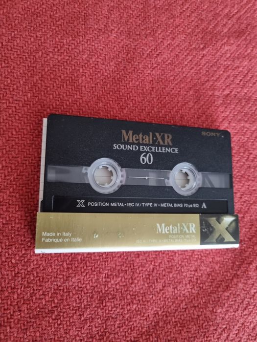 Kasety SONY metal denon chrom