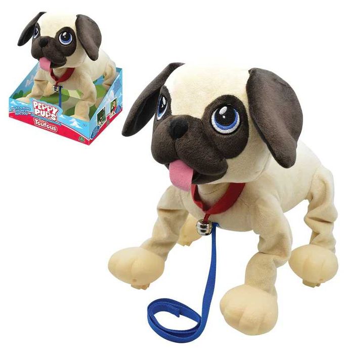Piesek buldog Peppy Pups chodzący