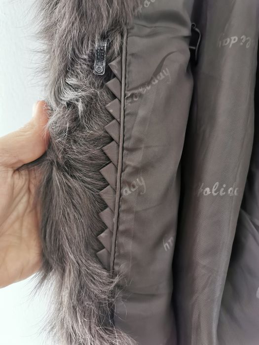 Futro damskie  naturalne r. 44-46 stan dobry