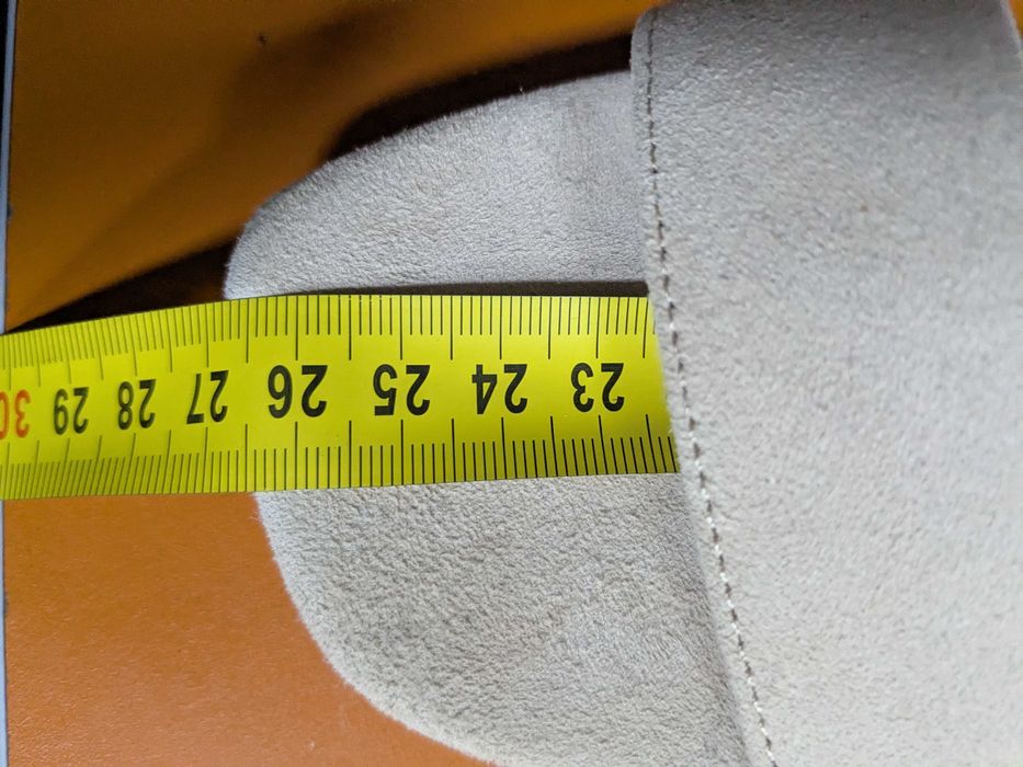 About you buty na obcasie zamszowe beżowe rozm. 41