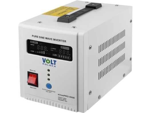 Гібридне ДБЖ/інвертор VOLT POLSKA SINUS PRO 800 E 12/230V 500/800W (3SP080012E)