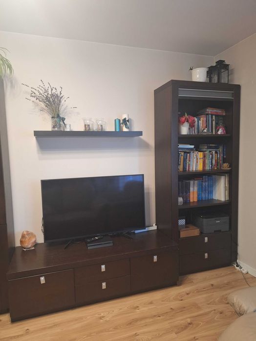 Szafka RTV drewno+ fornir  Monte Carlo solidna