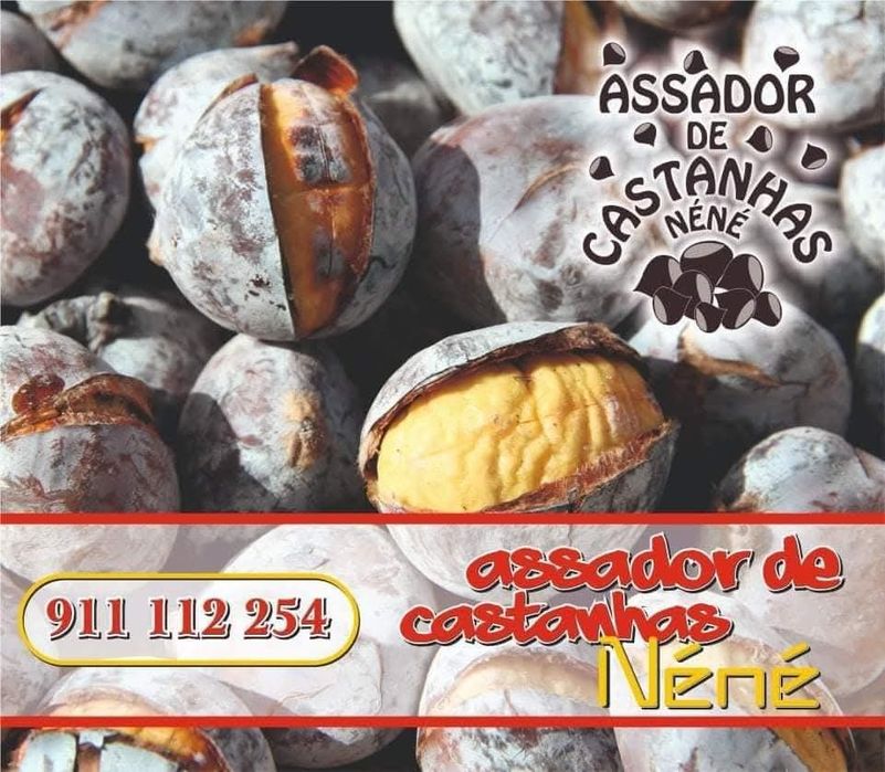 castanhas assadas