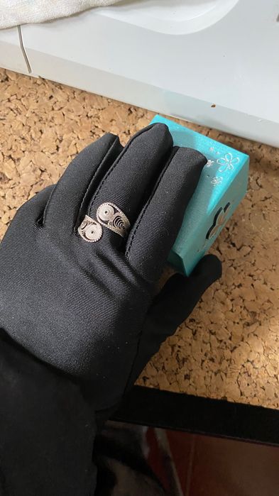 Anel em prata filigrana