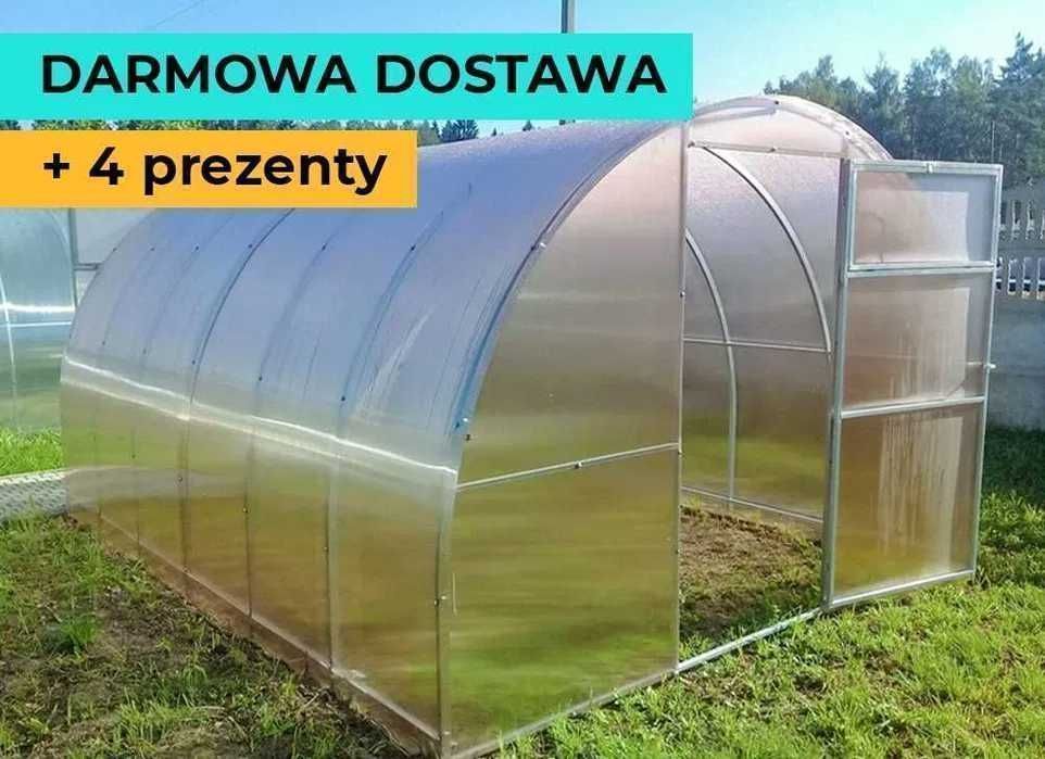 SZKLARNIA Ogrodowa 40x20 3x4m z POLIWĘGLANU 4mm