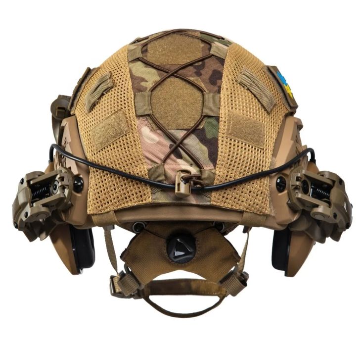 Балістичний військовий шолом FAST Helmet NIJ IIIA каска захисна койот