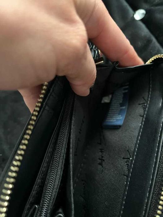 Tommy Hilfiger portfel czarny