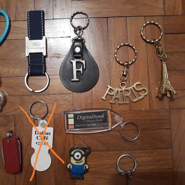 Porta-chaves de colecção