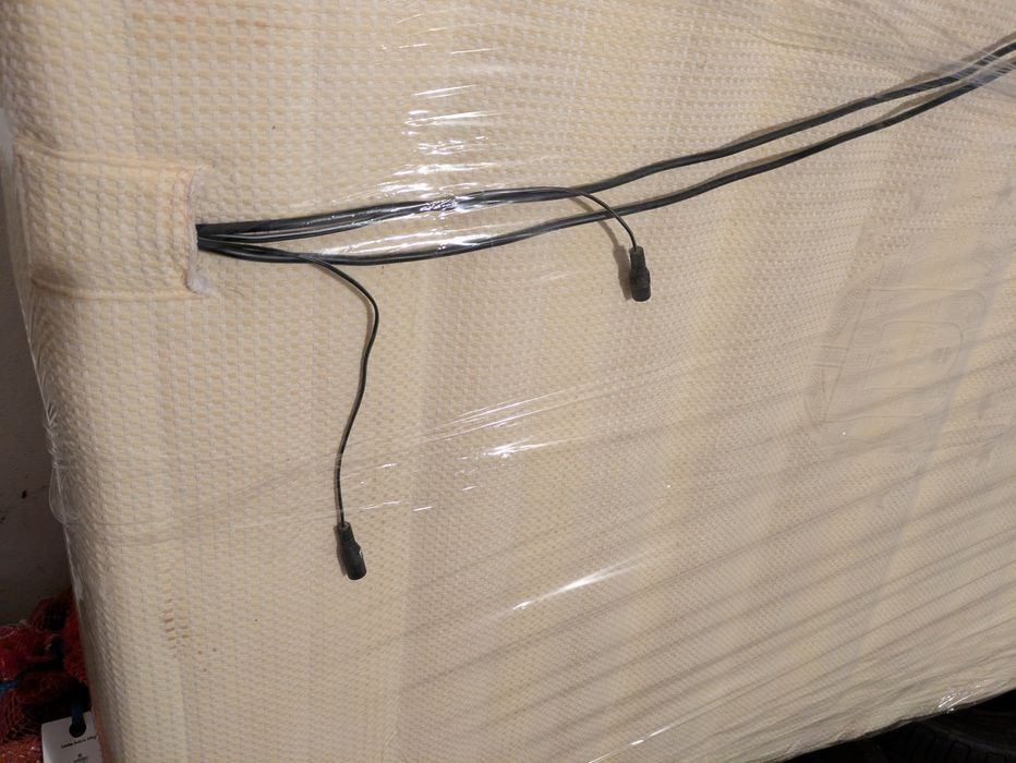 Colchão elétrico de vibro massagem