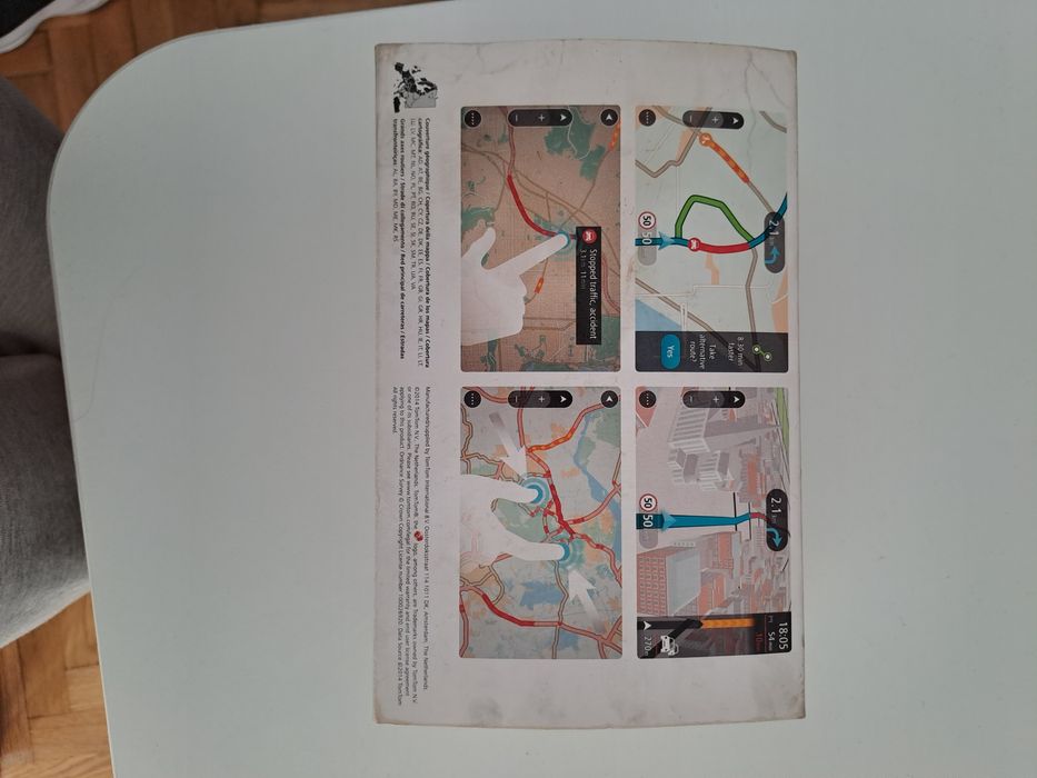 Gps para carro tomtom go 1000
