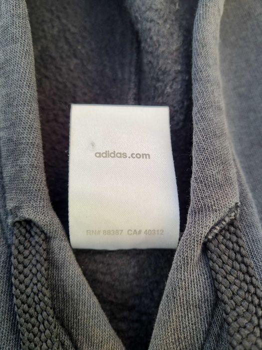 Czarna bluza z kapturem męska adidas Rozmiar M