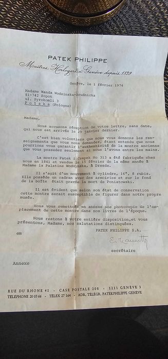 UNIKAT Patek i Czpek