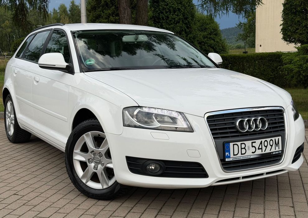 Audi A3 Sportback 1.6 MPI*102km*Zwykła Benzyna*NISKI PRZEBIEG*Najbogatsza Wersja*PIĘKNA