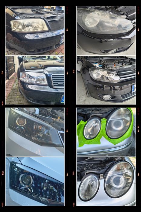 Mobilne Polerowanie Lamp samochodowych 7 dni w tygodniu