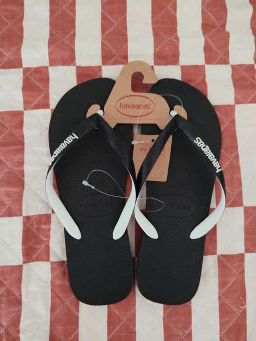 Chinelos havaianas novas, nunca utilizadas