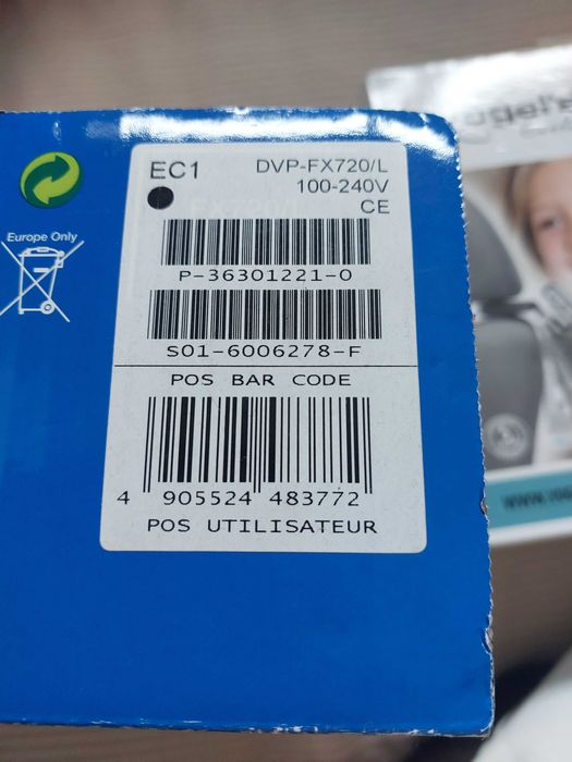 Sony portátil dvd player CD/DVD e suporte