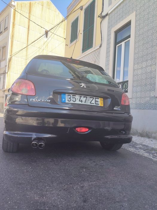 Peugeot 206 teto panorâmico 1.4 gasolina