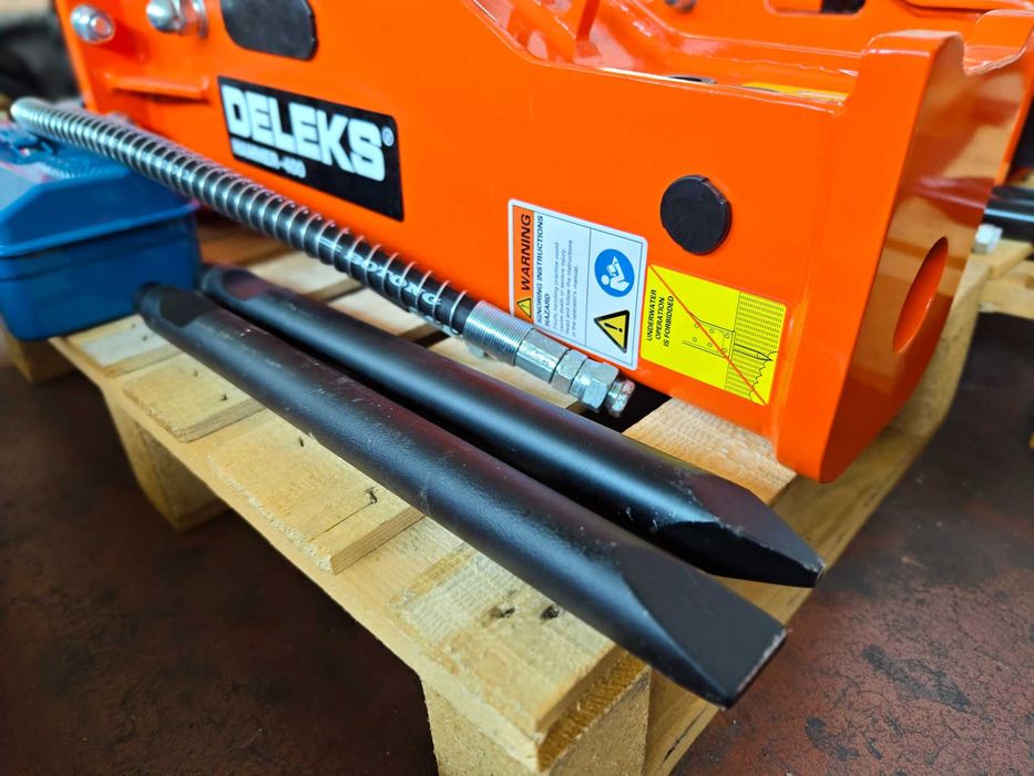 Martelo Silencioso p/Escavadora HAMMER-400-S -2 Ponteiras-ENVIO GRÁTIS