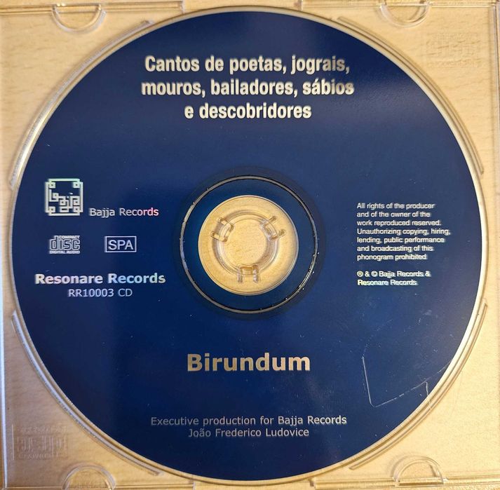 CD - Birundum - Cantos