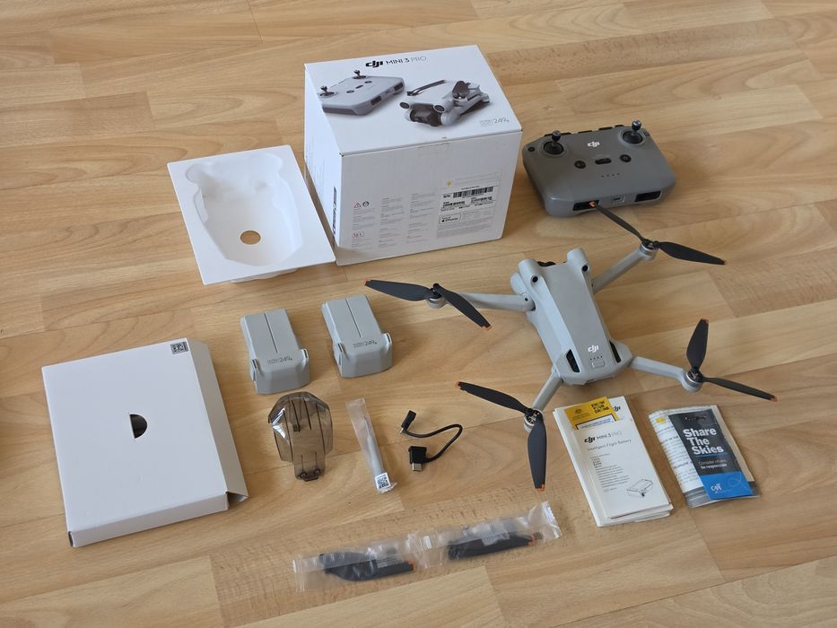 Drone DJI Mini Pro 3 com 2x Baterias