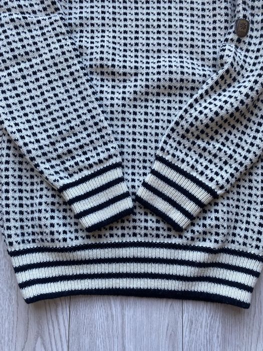 Gruby sweter norweski 100% wełna