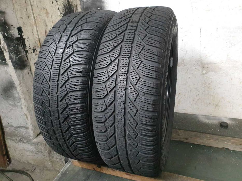 Dwie Opony zimowe 215/60R16 Semperit Master-Grip 2 5,5mm 2019r