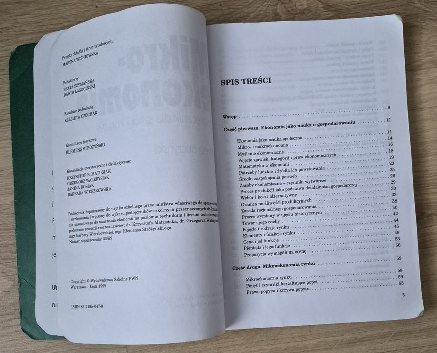 Mikroekonomia Teresa Buczyńska