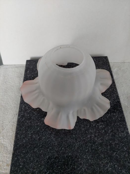 Abajur / Tulipas em vidro, bom estado.
