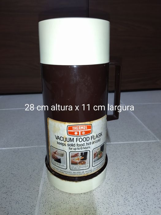 Garrafa termos vintage