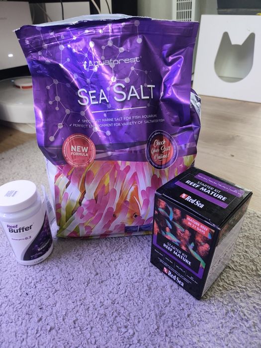 Chemia na start do akwarium morskiego OKAZJA