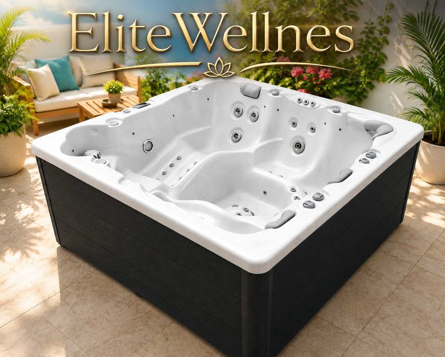 Wanna spa jacuzzi Lounge, 5 osobowa, 72 dysze hydromasażu, Wifi