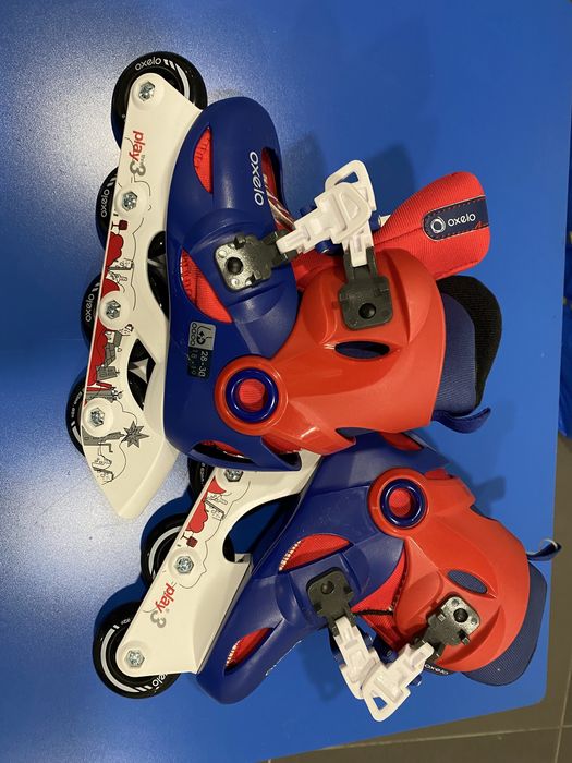 Patins em linha Oxelo com kit protecao