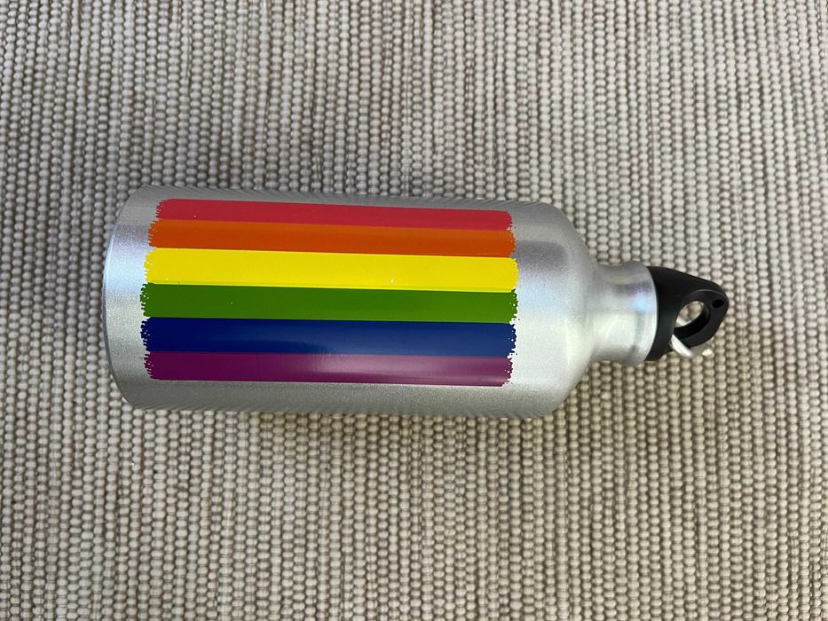Garrafa Termica Metal Aço Rainbow