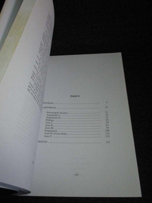 Livro Plauto Anfitrião Carlos Alberto Louro Fonseca