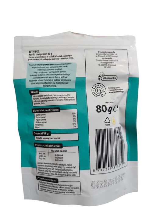 Przysmaki i gryzaki do jedzenia dla psa