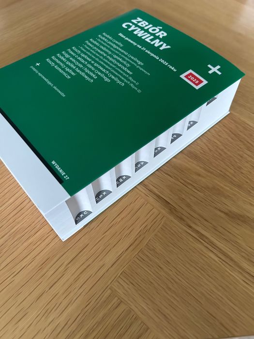 Książka Prawna ,,zbiór Cywilny”