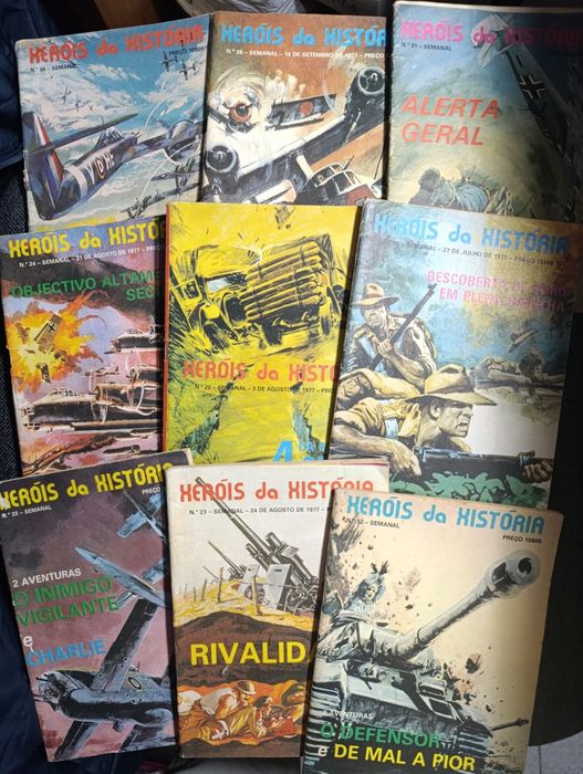 LOTE de revistas de BD