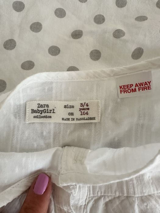 Biała bluzeczka Zara