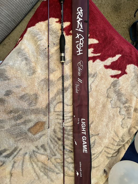 Продам спінінг crazy fish ebisu || violet