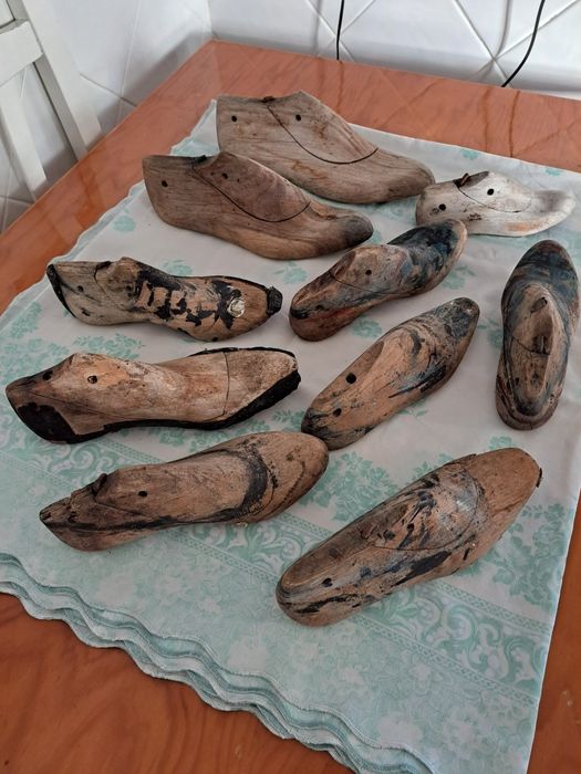 Formas  antigas de sapatos