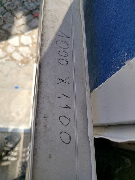 Janela aluminio cor zero