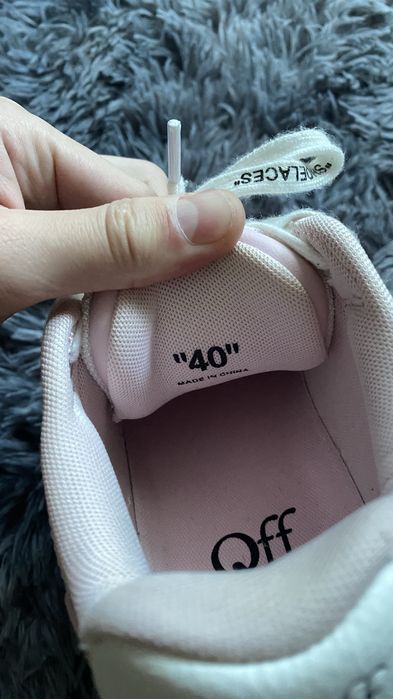 off white office shoes