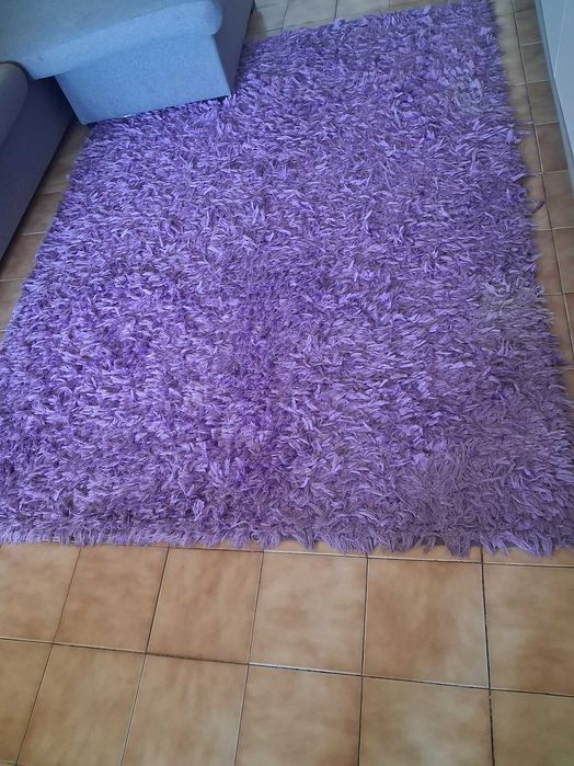Tapete cor lilás