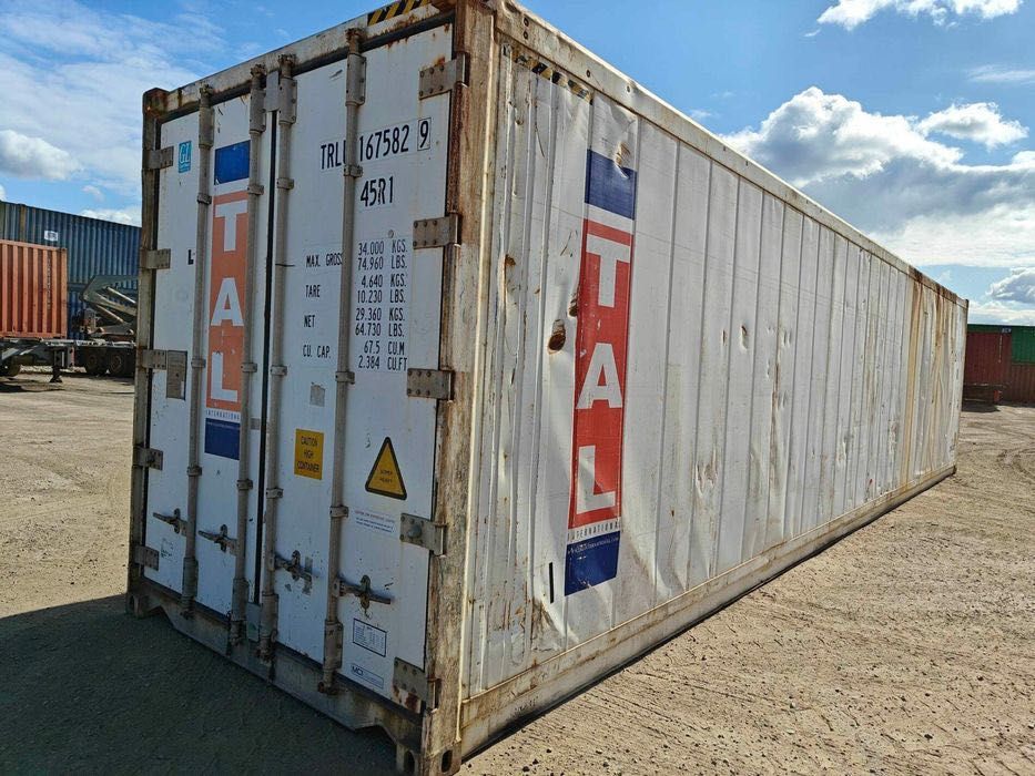 Kontener morski magazynowy 40HC RF izolowany [Izoterma]