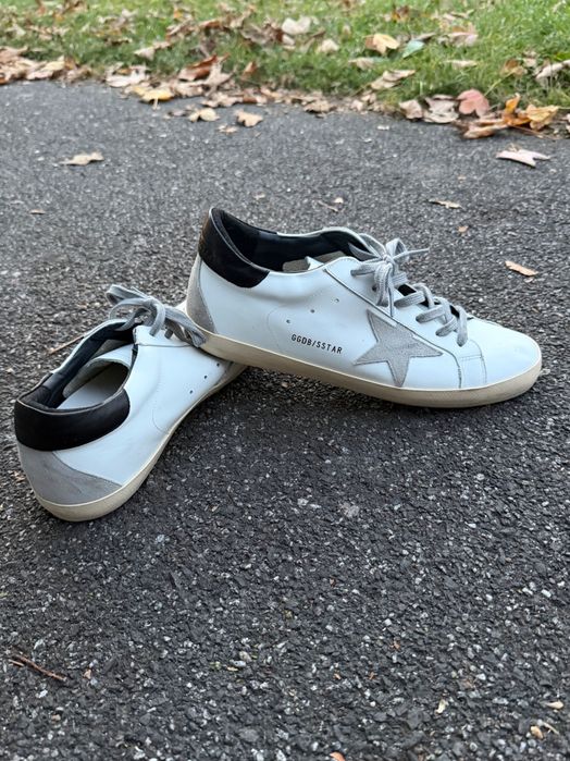 Buty w stylu Golden Goose